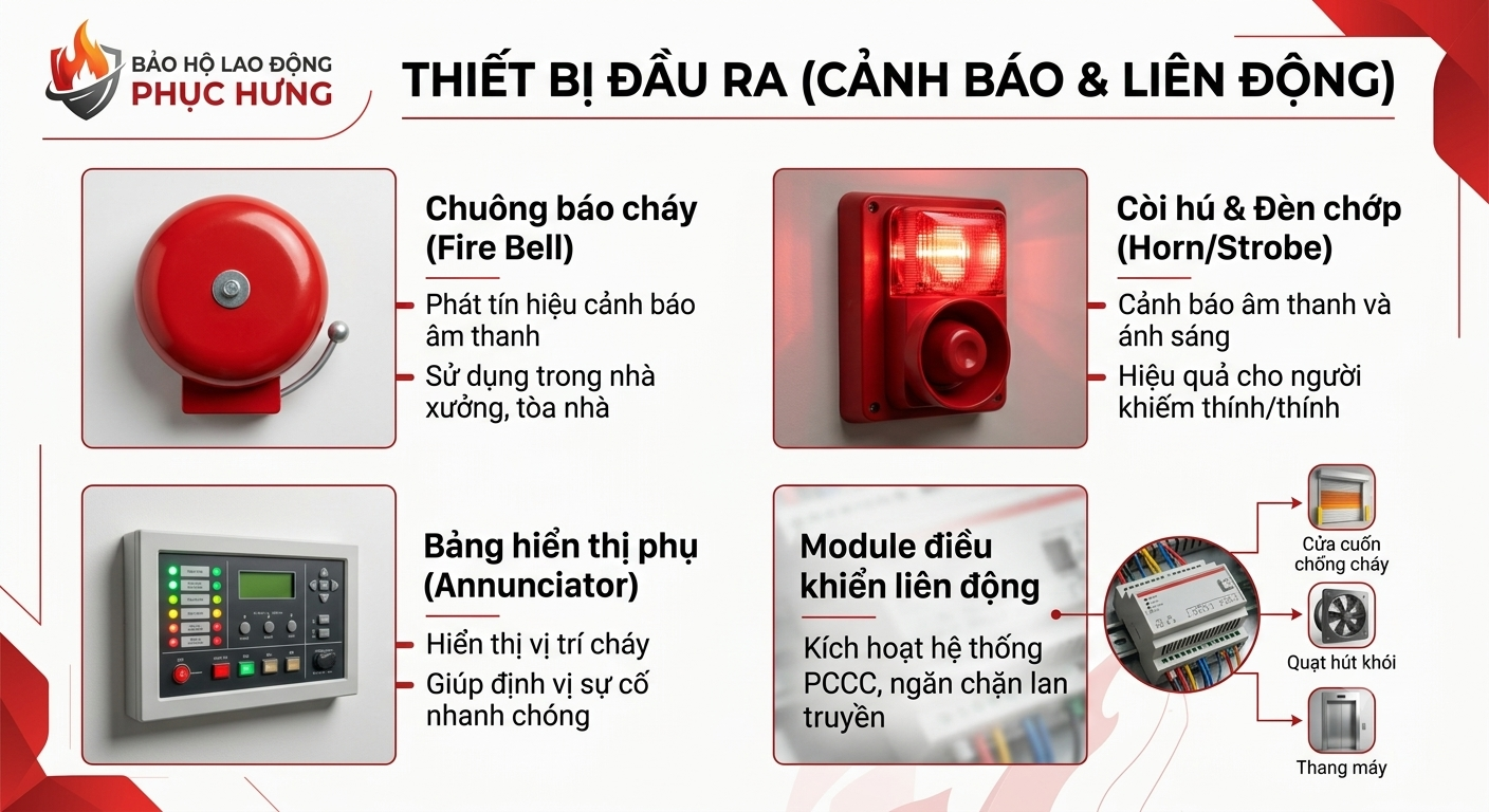 Hệ Thống Báo Cháy Tự Động Gồm Những Thiết Bị Gì? Cấu Tạo Chi Tiết A - Z