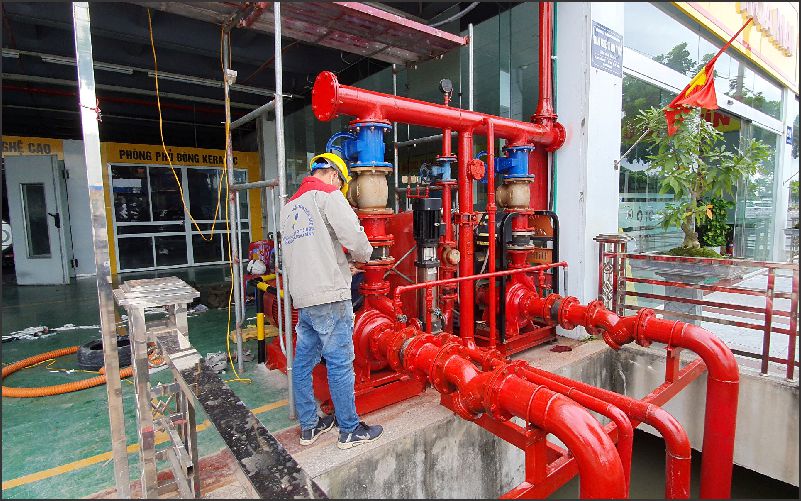 Bơm chữa cháy và hệ thống cấp nước PCCC – cách thiết kế, lựa chọn công suất