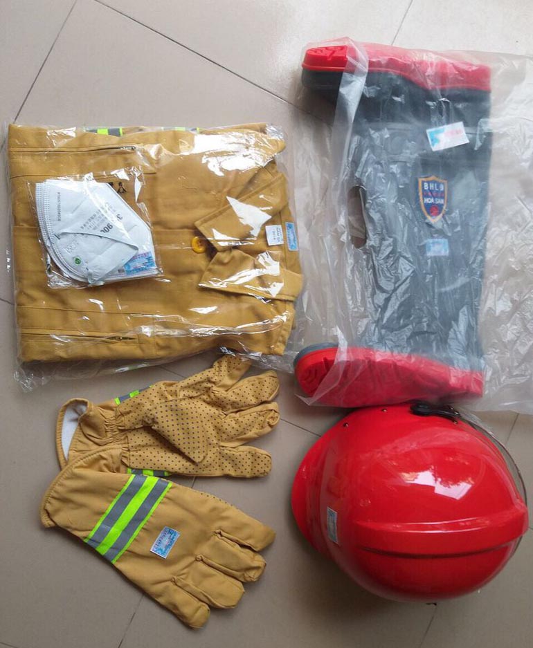 Trang phục phòng cháy chữa cháy theo Thông tư 150/2020/TT-BCA