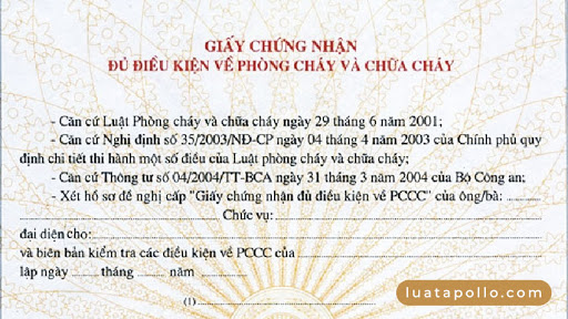 Hướng Dẫn Xin Chứng Chỉ PCCC Cho Doanh Nghiệp 