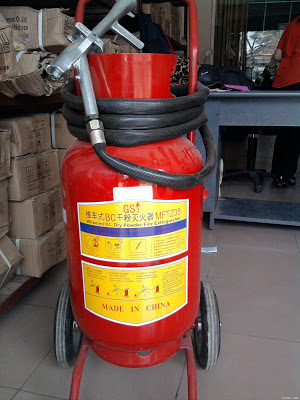 Bình chữa cháy xe đẩy 35kg
