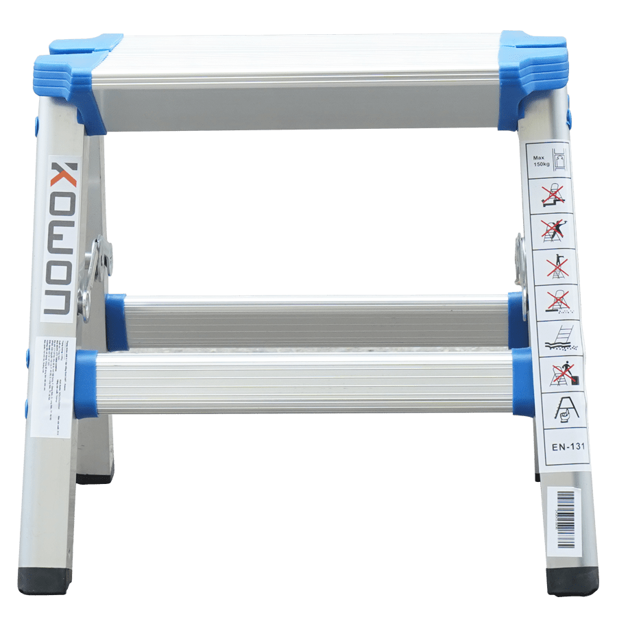 Thang Nhôm Chữ A 1 Bậc Trắng KAA1345T Kowon
