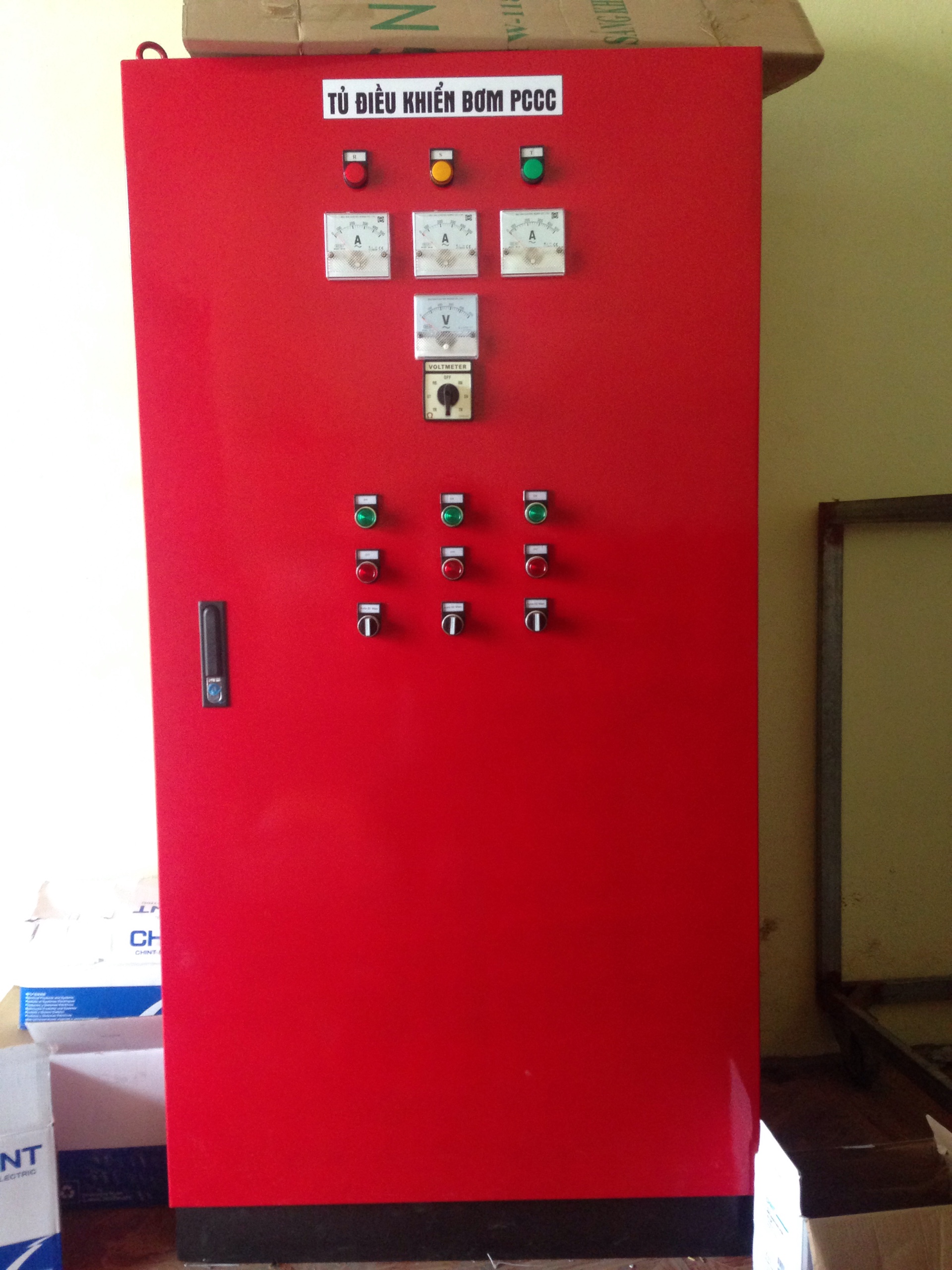 Tủ điều khiển bơm PCCC 132kw