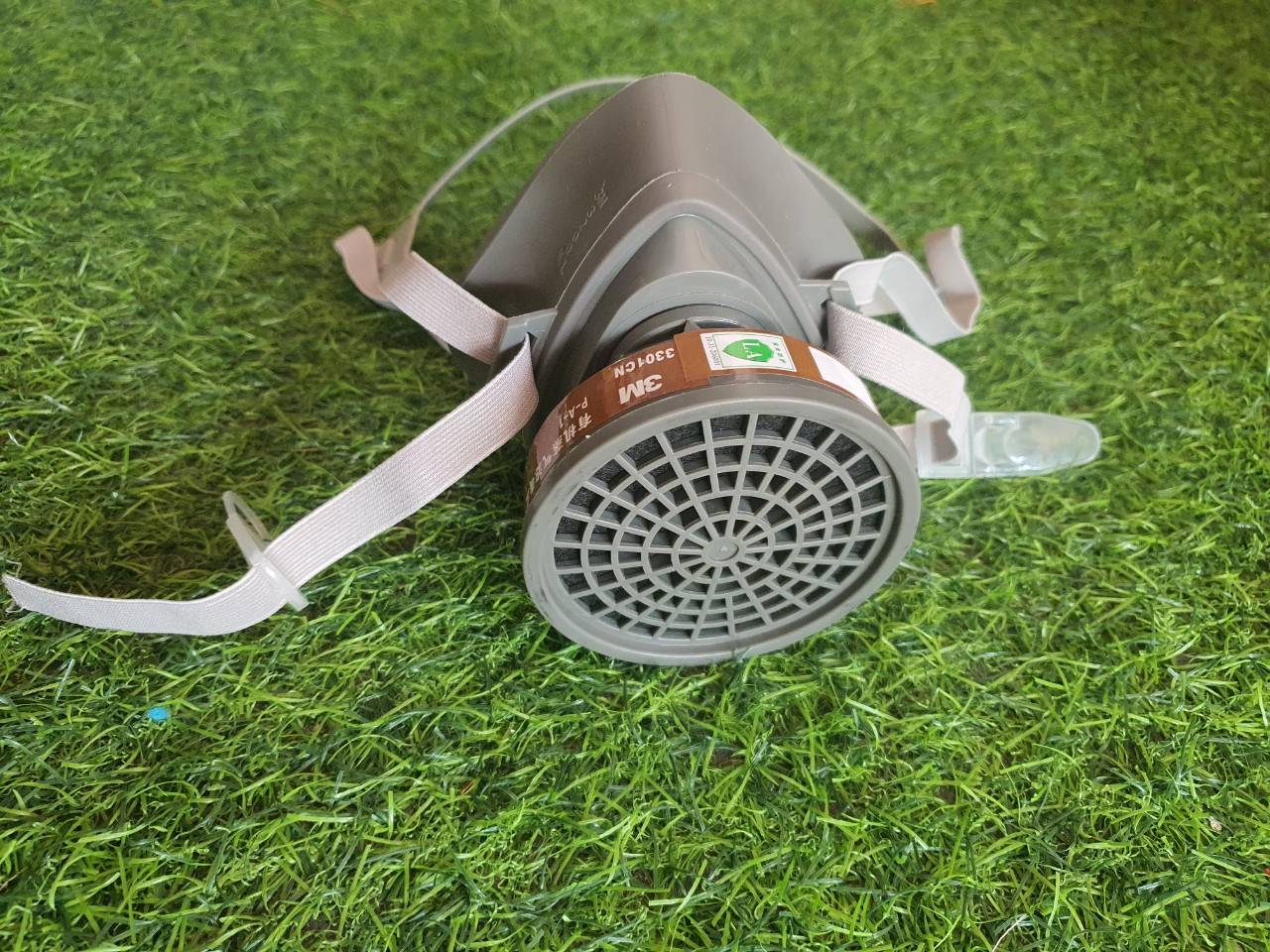 Mặt nạ phòng độc 3M 3100, 3M 3200 lọc độc lọc bụi N109, Mặt nạ 3200 (SIZE M) + Phin 3301K